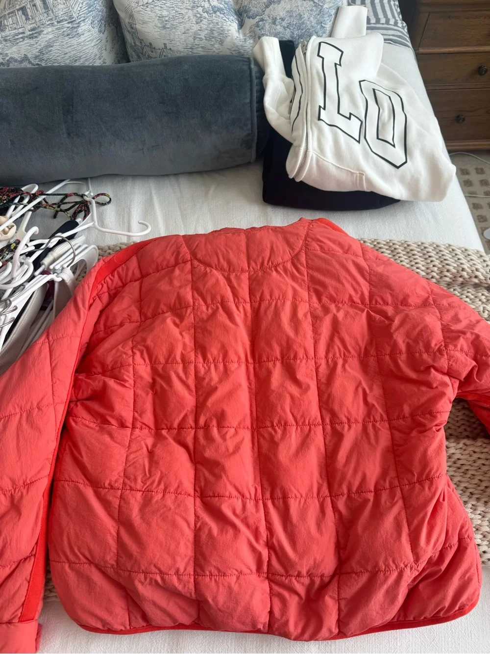 Free People Hooded Quilted Puffer
